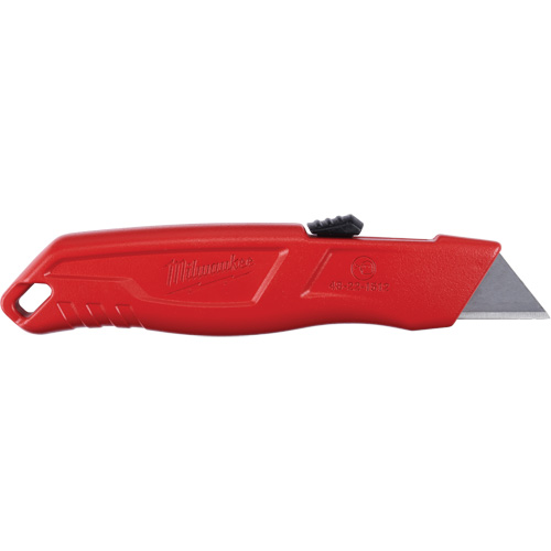 Self-Retracting Knife, 3/4", Steel, Metal Handle Waymarc Industries Inc
