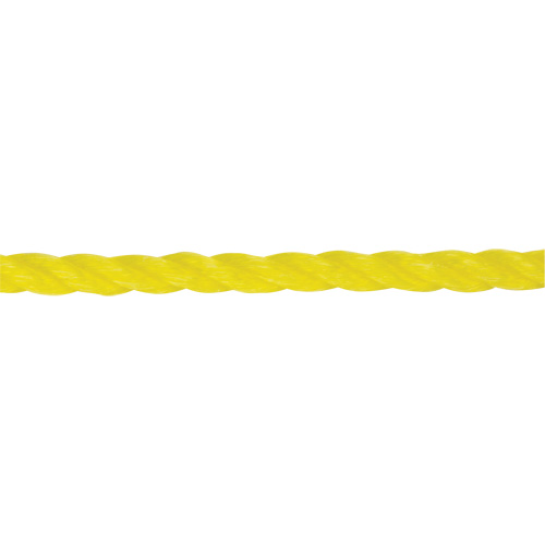 1/4" Braided Yellow Rope, Polypropylene, 1300' Waymarc Industries Inc