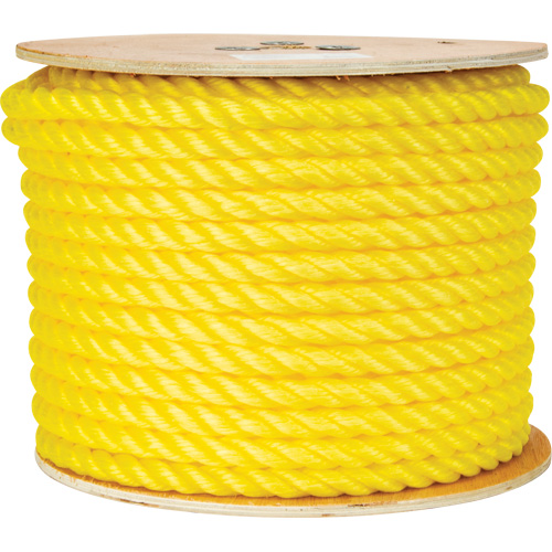 5/8" Braided Yellow Rope, Polypropylene, 200' Waymarc Industries Inc