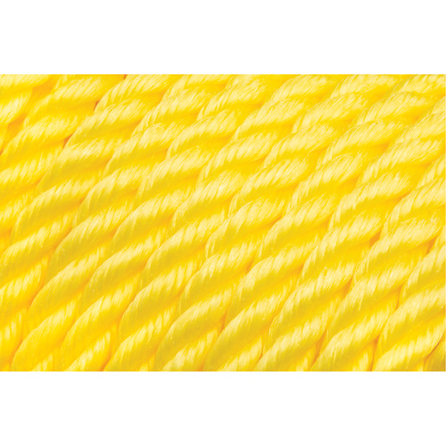 5/8" Braided Yellow Rope, Polypropylene, 200' Waymarc Industries Inc