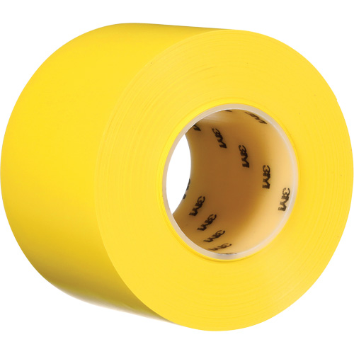 Ruban de marquage de planchers durable 971, 4" x 108', Vinyle, Jaune Waymarc Industries Inc