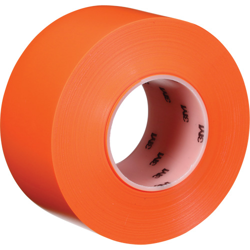Ruban de marquage de planchers durable 971, 3" x 108', Vinyle, Orange Waymarc Industries Inc