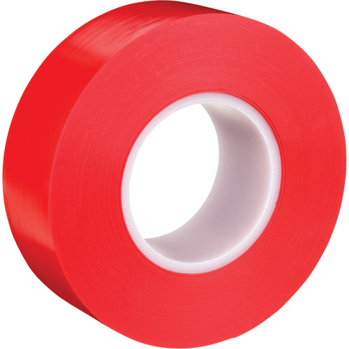 Ruban de marquage de planchers durable 971, 2" x 108', Vinyle, Rouge Waymarc Industries Inc
