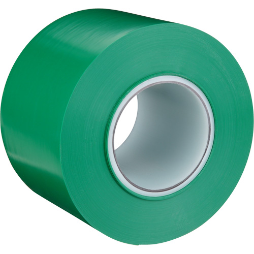 Ruban de marquage de planchers durable 971, 4" x 108', Vinyle, Vert Waymarc Industries Inc