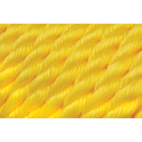 Corde jaune tress&eacute;e, Polypropyl&egrave;ne, 300' Waymarc Industries Inc