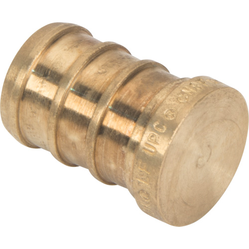 Capuchon de tuyau sans plomb, Tuyau, 1/2" dia., Laiton Waymarc Industries Inc