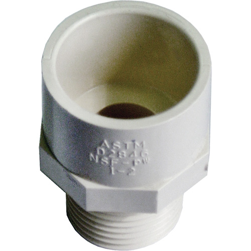 Adaptateur r&eacute;ducteur m&acirc;le, Noeud x MPT, 1/2" x 3/4" dia., PVC-C Waymarc Industries Inc
