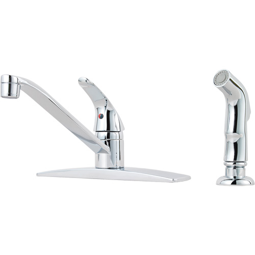Pfirst Series Kitchen Faucet with Side Sprayer Waymarc Industries Inc