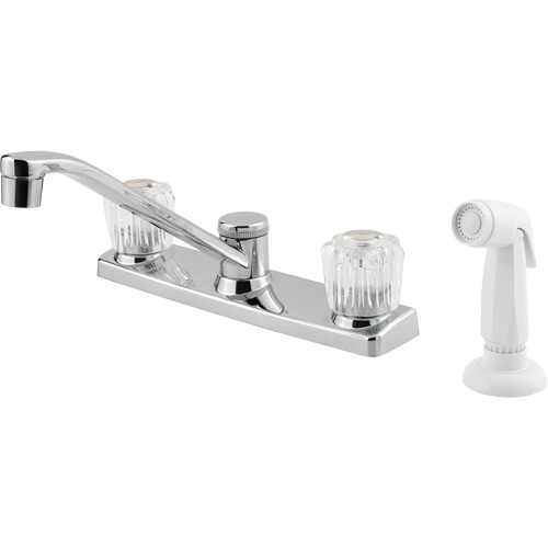 Pfirst Series Kitchen Faucet with Side Sprayer Waymarc Industries Inc