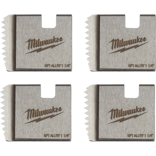 Matrices de tuyauterie portables NPT, Pour tuyau de 1-1/4", Alliage Waymarc Industries Inc