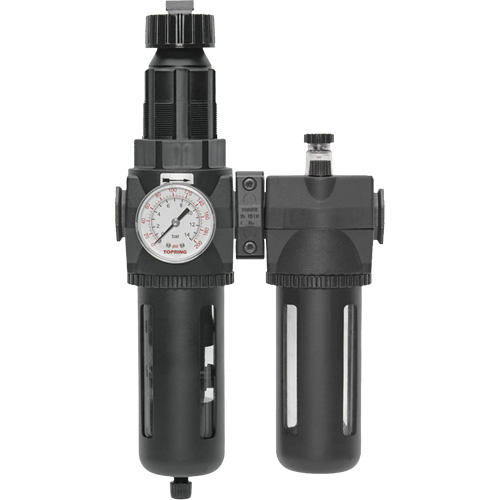 Filtre/d&eacute;tendeur & lubrificateur Modulair 400 avec jauge & bol standard, 1/2" NPTF Waymarc Industries Inc