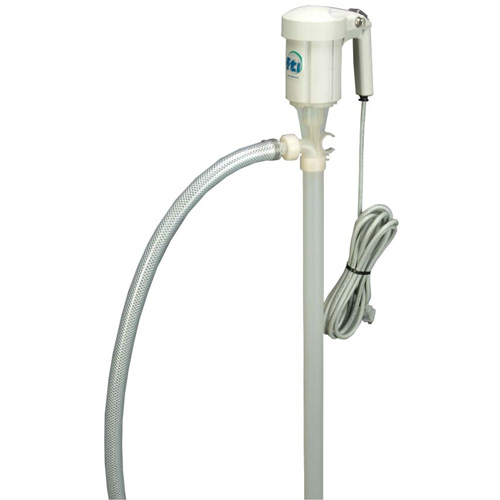 Trousse de pompe pour baril EFV-40 avec moteur S1, Polypropyl&egrave;ne/PVDF Waymarc Industries Inc