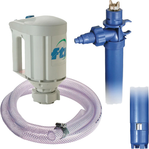 Trousse de pompe pour baril PFM-40 avec moteur M3V, Polypropyl&egrave;ne/PVDF/Acier inoxydable Waymarc Industries Inc