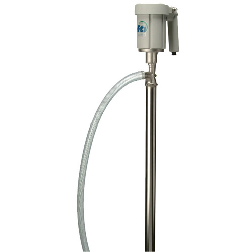 Trousse de pompe pour baril EFS-40 avec moteur S1, Acier inoxydable, 17 gal./min Waymarc Industries Inc