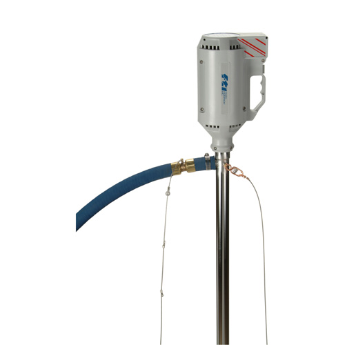 Trousse de pompe pour baril TTS-40 avec moteur M7X, Acier inoxydable Waymarc Industries Inc
