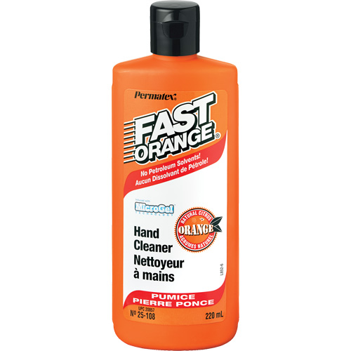 Hand Cleaner, Pumice, 220 ml, Bottle, Orange Waymarc Industries Inc