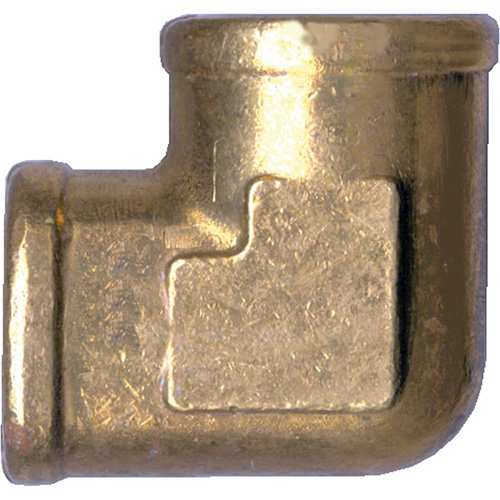 Forged 90° Elbow Pipe Fitting, FPT, Brass, 1/2" Waymarc Industries Inc