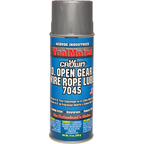 Open Gear & Wire Rope Lubricant, Aerosol Can Waymarc Industries Inc