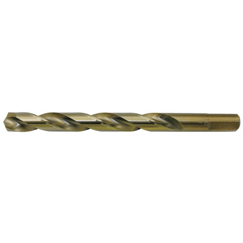 JET-KUT&reg; Gold Super Premium M2 Jobber Drill Bit, High Speed Steel, 25/64", 135° Point Angle Waymarc Industries Inc