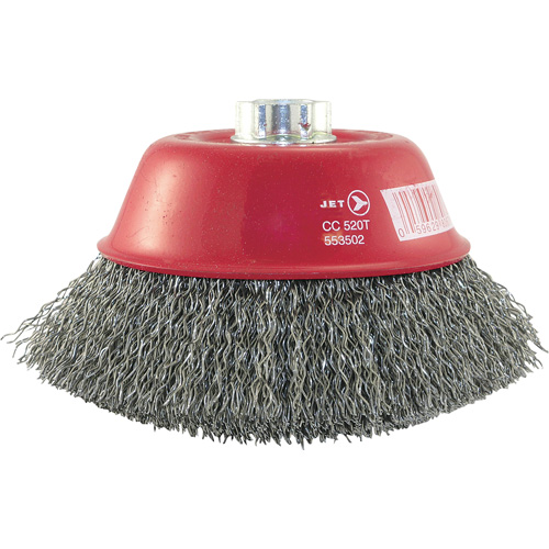 Crimped Wire Cup Brush Steel Waymarc Industries Inc
