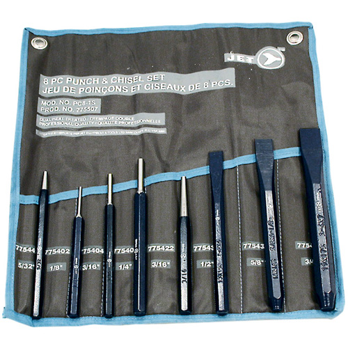 Punch & Chisel Set, 8 Pieces Waymarc Industries Inc
