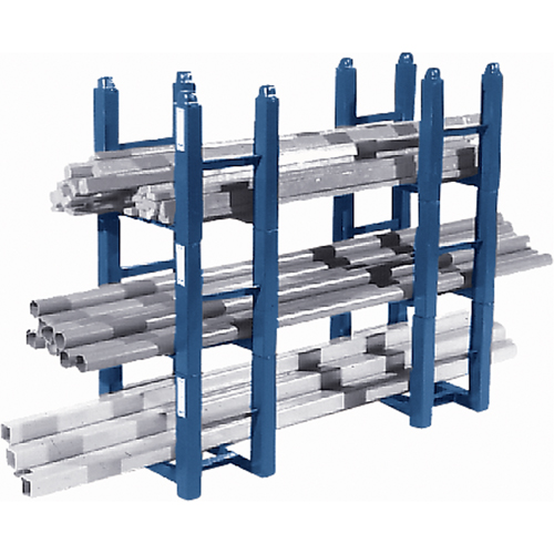 Portable Stacking Racks, 12" W x 16" D, 2500 lbs. Capacity Waymarc Industries Inc