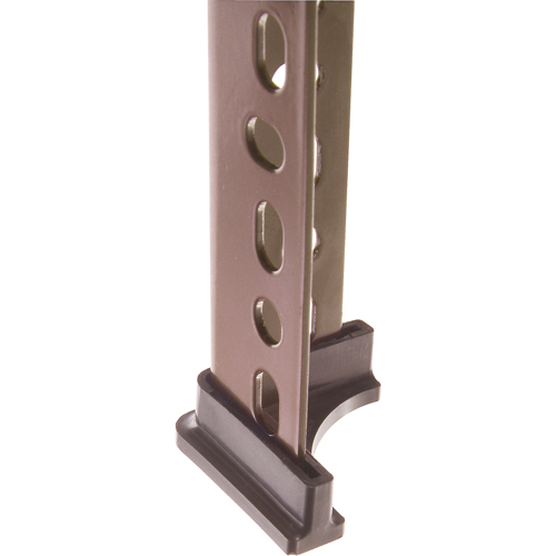 Accessoires pour corni&egrave;res perfor&eacute;es - Pied en plastique (montant simple) Waymarc Industries Inc