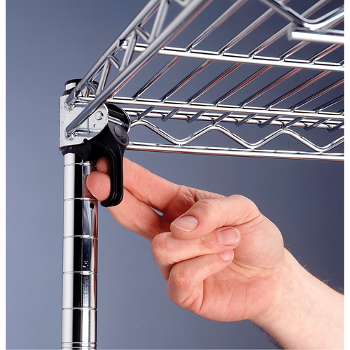 &eacute;tag&egrave;res super ajustables Super Erecta, Ensemble de Ajout, 4 Tablettes, 36" la x 62-9/16" h x 18" p Waymarc Industries Inc