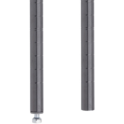 MONTANT ETAGERE STYLISEE14 1/2"H,VERRE FUME Waymarc Industries Inc