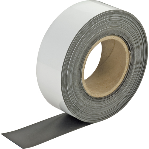 &eacute;tiquettes magn&eacute;tiques effaçables, Magn&eacute;tique, 600" lo x 3" la Waymarc Industries Inc