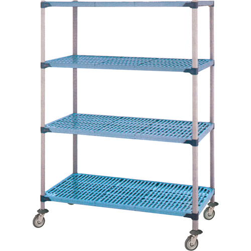 &eacute;l&eacute;ment de rayonnage , 4 Tablettes, 36" la x 68" h x 18" p Waymarc Industries Inc