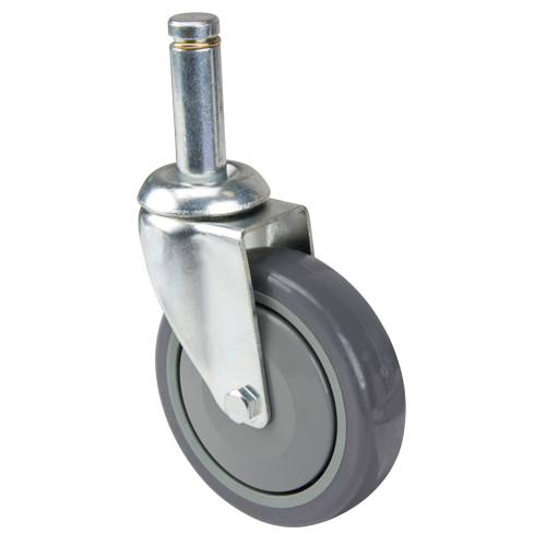 Roulette pour &eacute;tag&egrave;re en treillis chromat&eacute; Waymarc Industries Inc