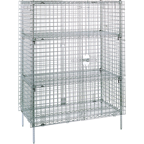 Security Carts, 5 Tiers, 38-1/2" W x 66-13/16" H x 21-1/2" D Waymarc Industries Inc