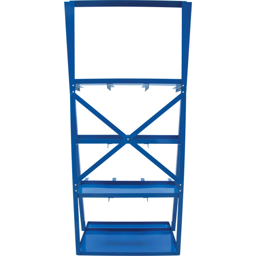 Bar Storage Rack, Vertical, 3 Levels, 36" W x 24" D x 84" H, 3000 lbs. Cap. Waymarc Industries Inc