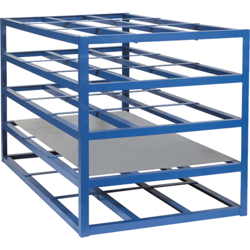 Supports pour feuilles horizontales, 103" la x 55" p x 48" h, Capacit&eacute; de 2000 lb Waymarc Industries Inc