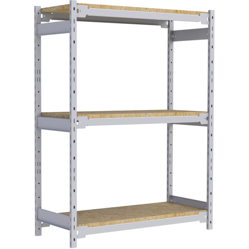 &eacute;tag&egrave;re-classeur de grande largeur, Acier, 3 Tablettes, 42" la x 18" p x 60" h Waymarc Industries Inc