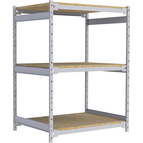 &eacute;tag&egrave;re-classeur de grande largeur, Acier, 3 Tablettes, 42" la x 32" p x 60" h Waymarc Industries Inc