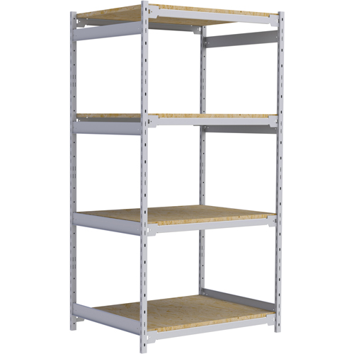 &eacute;tag&egrave;re-classeur de grande largeur, Acier, 4 Tablettes, 42" la x 32" p x 84" h Waymarc Industries Inc