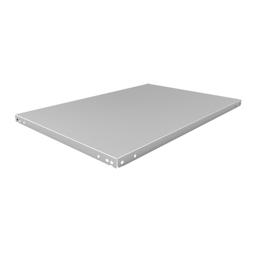 Slotted Angle Shelf, Galvanized Steel, 48" W x 24" D Waymarc Industries Inc