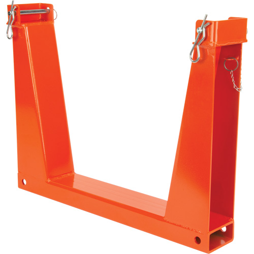 Stacking U-Racks, 25" W x 4" D, 10000 lbs. Capacity Waymarc Industries Inc