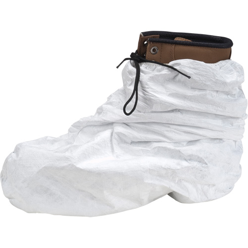 Tyvek&reg; 400 Shoe & Boot Cover, One Size, Polyethylene, White Waymarc Industries Inc