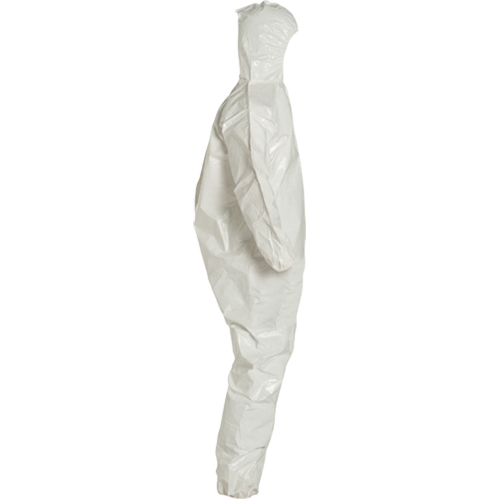Tychem&reg; 4000 Coveralls, Large, White Waymarc Industries Inc