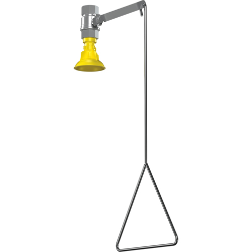 Douche d'urgence &agrave; alimentation verticale, Montage au plafond Waymarc Industries Inc