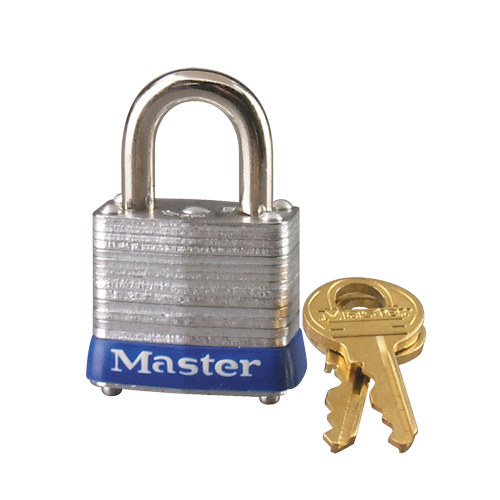 Cadenas &agrave; goupilles, Cl&eacute;s identiques, Acier lamin&eacute;, Largeur de 1-9/16" Waymarc Industries Inc