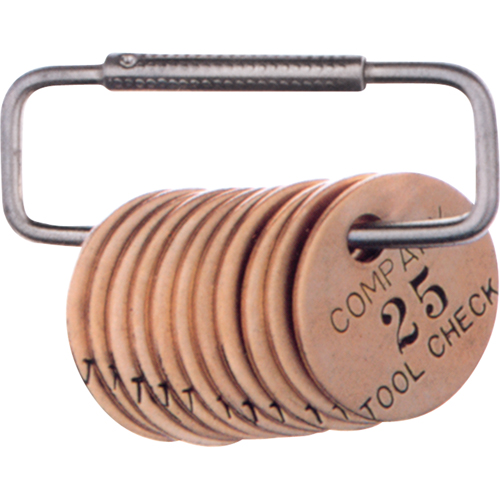 Anneaux fendus pour &eacute;tiquettes, 3", Acier Waymarc Industries Inc