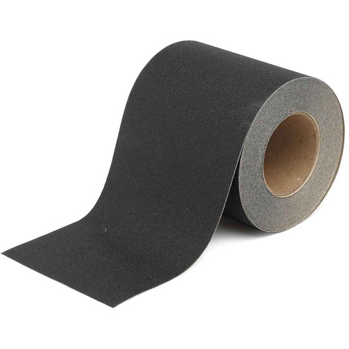 Anti-Slip Floor Tape, 6" x 60', Black Waymarc Industries Inc