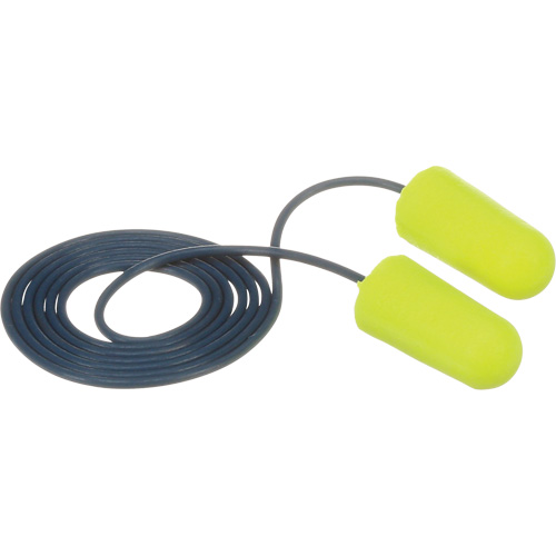 Bouchons d'oreilles d&eacute;tectables E-A-Rsoft, Avec cordon, R&eacute;gulier, Vrac - Sac en poly, NRR dB 32 Waymarc Industries Inc