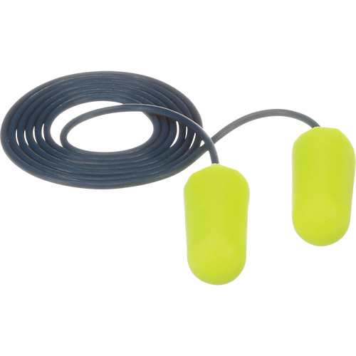 Bouchons d'oreilles d&eacute;tectables E-A-Rsoft, Avec cordon, R&eacute;gulier, Vrac - Sac en poly, NRR dB 32 Waymarc Industries Inc