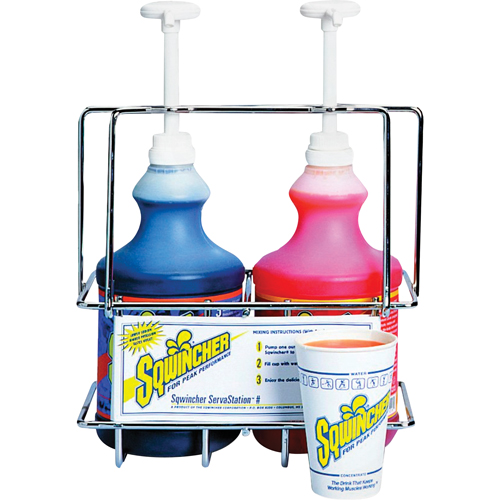 Sqwincher&reg; ServaStations&reg; Wall Mount Rack Waymarc Industries Inc
