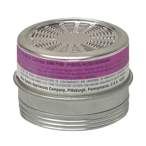 Comfo&reg; Respirator Cartridges, Gas/Vapour Cartridge, Acid Gas/P100 Waymarc Industries Inc